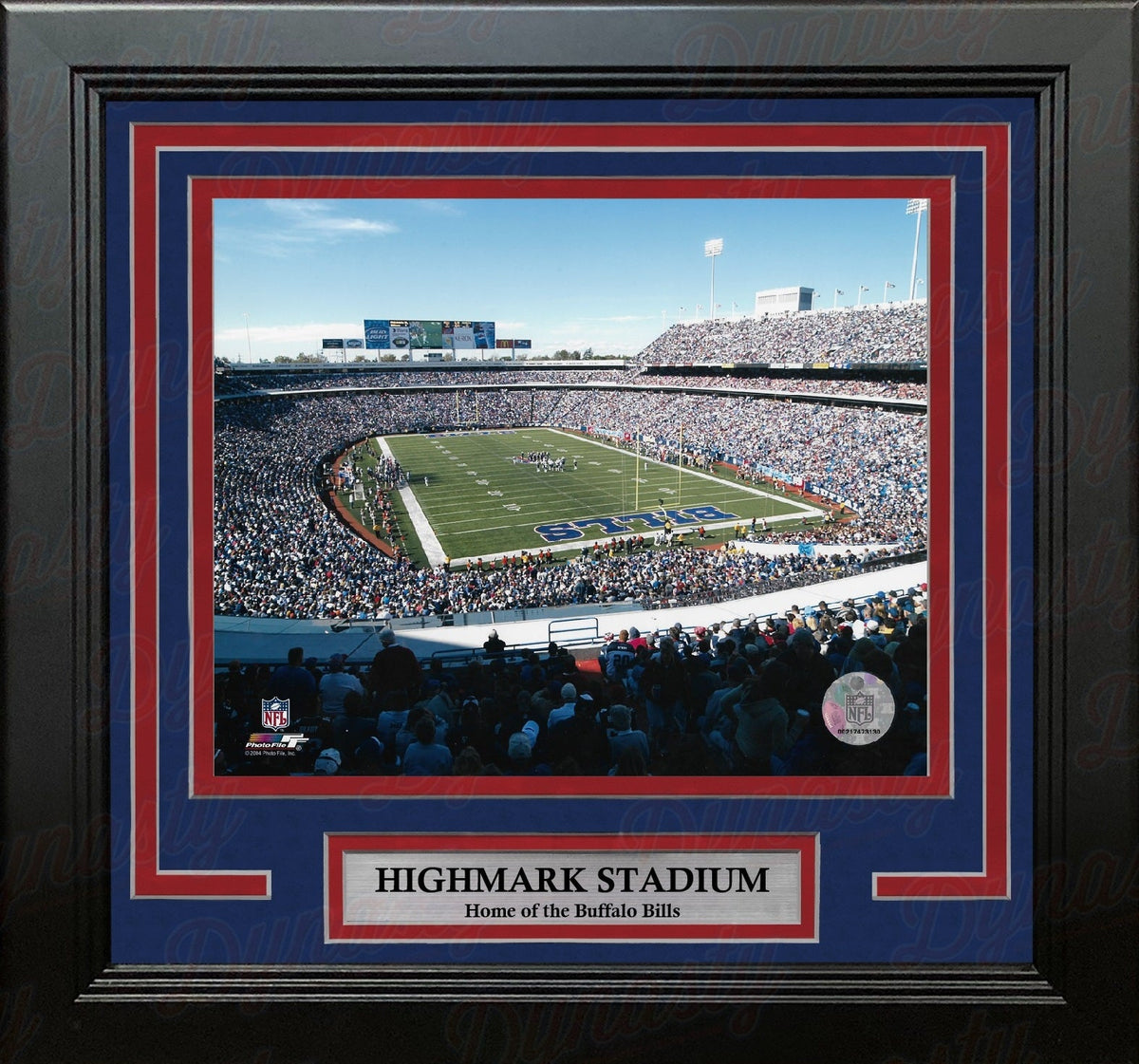 Buffalo Bills Highmark Stadium 8" x 10" Framed Football Display Photo-Powers Sports Memorabilia