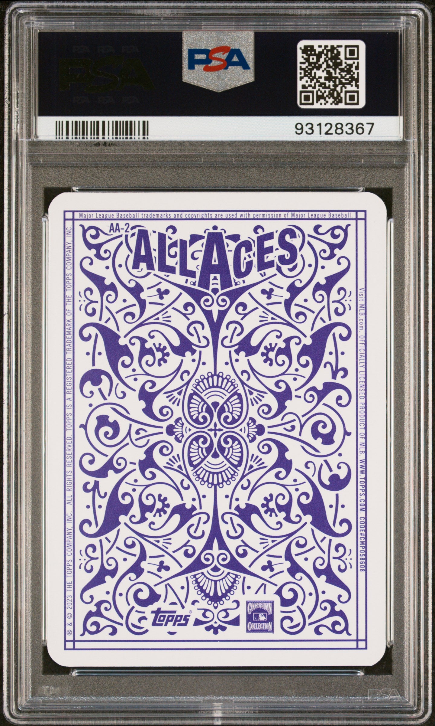 Bob Gibson 2023 Topps All Aces Baseball Card #AA2 Graded PSA 10-Powers Sports Memorabilia