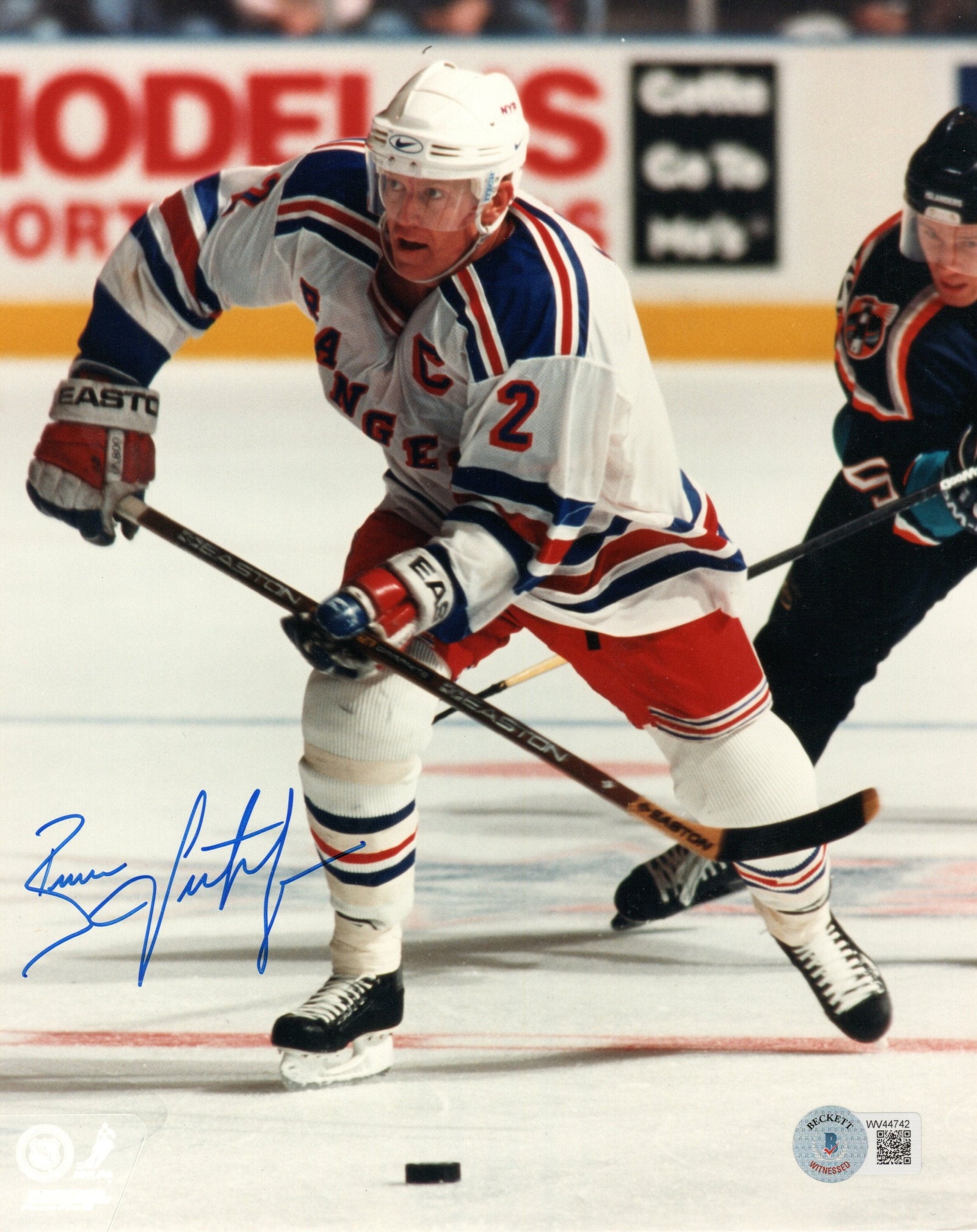 Photos de hockey signées