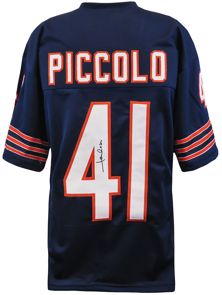 James Caan Autographed Navy Throwback 'Piccolo #41' Custom Football Jersey-Powers Sports Memorabilia