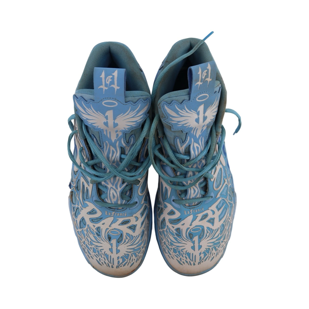 Oswaldo Cabrera New York Yankees Signed Inscribed 2024 Playoffs/2025 Game Used Lamelo Ball Puma MB.04 LaFrance Cleats-Powers Sports Memorabilia