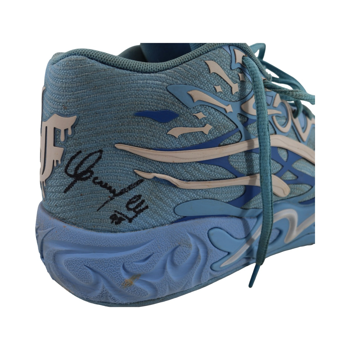 Oswaldo Cabrera New York Yankees Signed Inscribed 2024 Playoffs/2025 Game Used Lamelo Ball Puma MB.04 LaFrance Cleats-Powers Sports Memorabilia