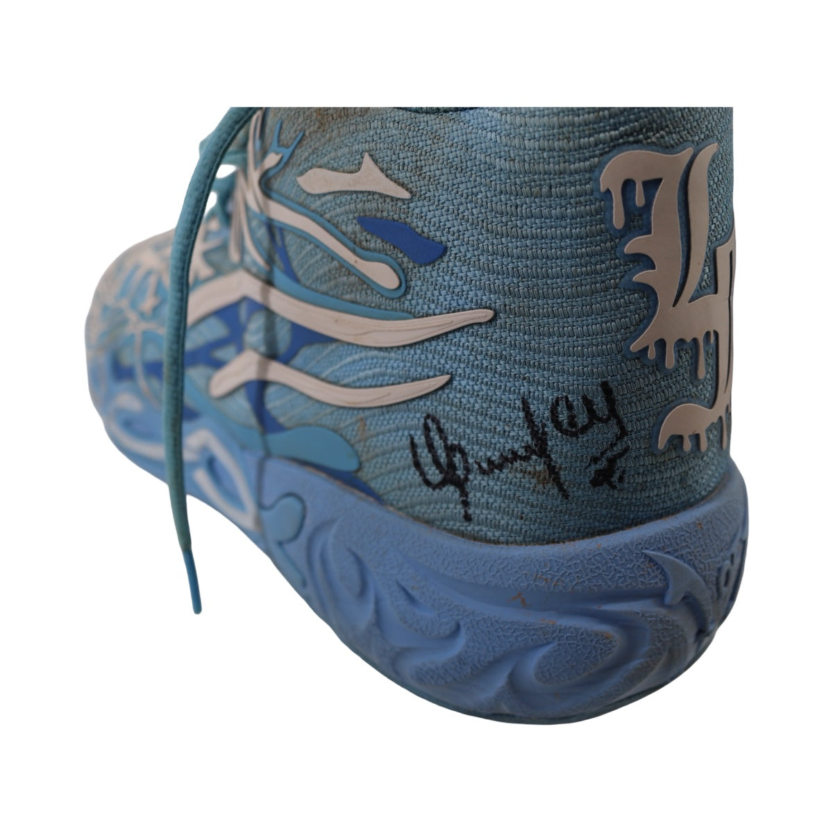Oswaldo Cabrera New York Yankees Signed Inscribed 2024 Playoffs/2025 Game Used Lamelo Ball Puma MB.04 LaFrance Cleats-Powers Sports Memorabilia