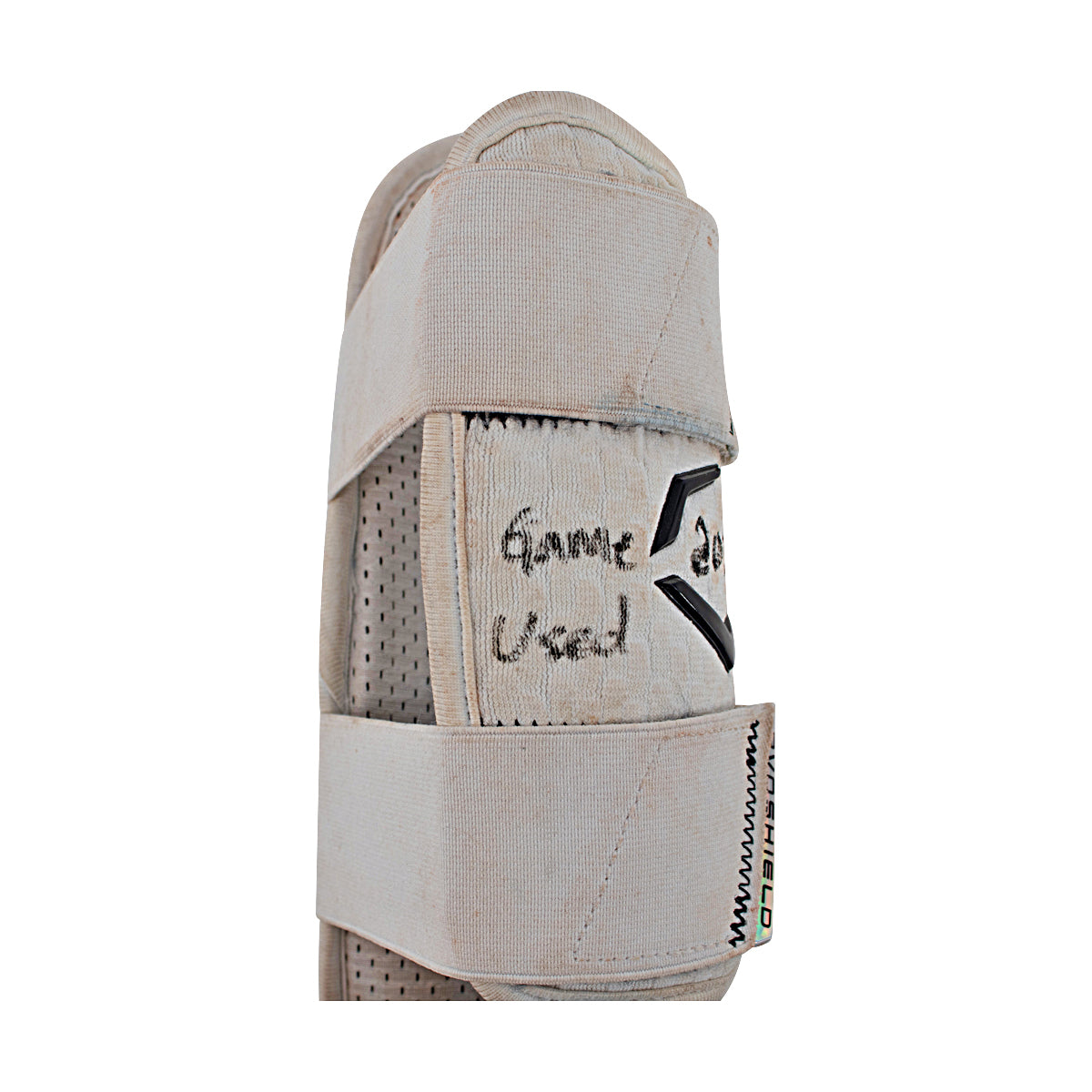 Oswaldo Cabrera New York Yankees Signed Inscribed 2024 Game Used Foot/Shin Guard-Powers Sports Memorabilia