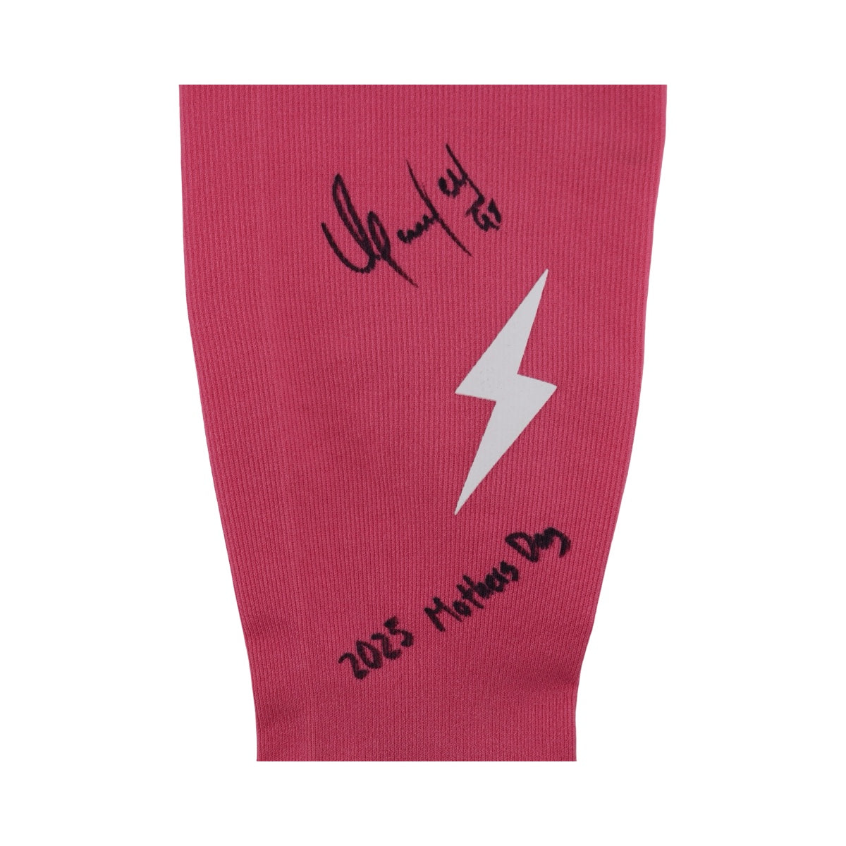 Oswaldo Cabrera New York Yankees Signed Inscribed Bruce Bolt 2025 Mothers Day Game Used Long Arm Sleeve-Powers Sports Memorabilia