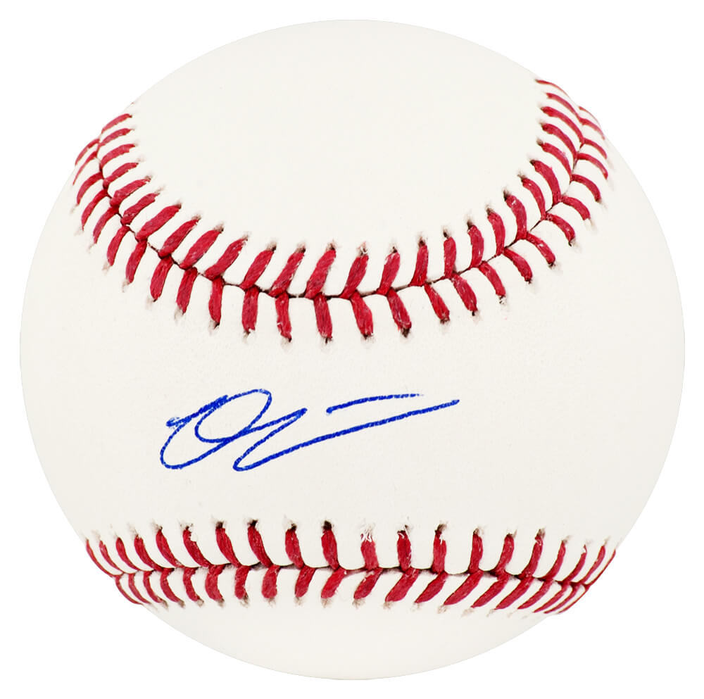 Owen Caissie Autographed Rawlings Official MLB Baseball-Powers Sports Memorabilia