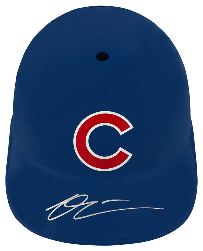 Owen Caissie Autographed Chicago Cubs Souvenir Replica Batting Helmet-Powers Sports Memorabilia