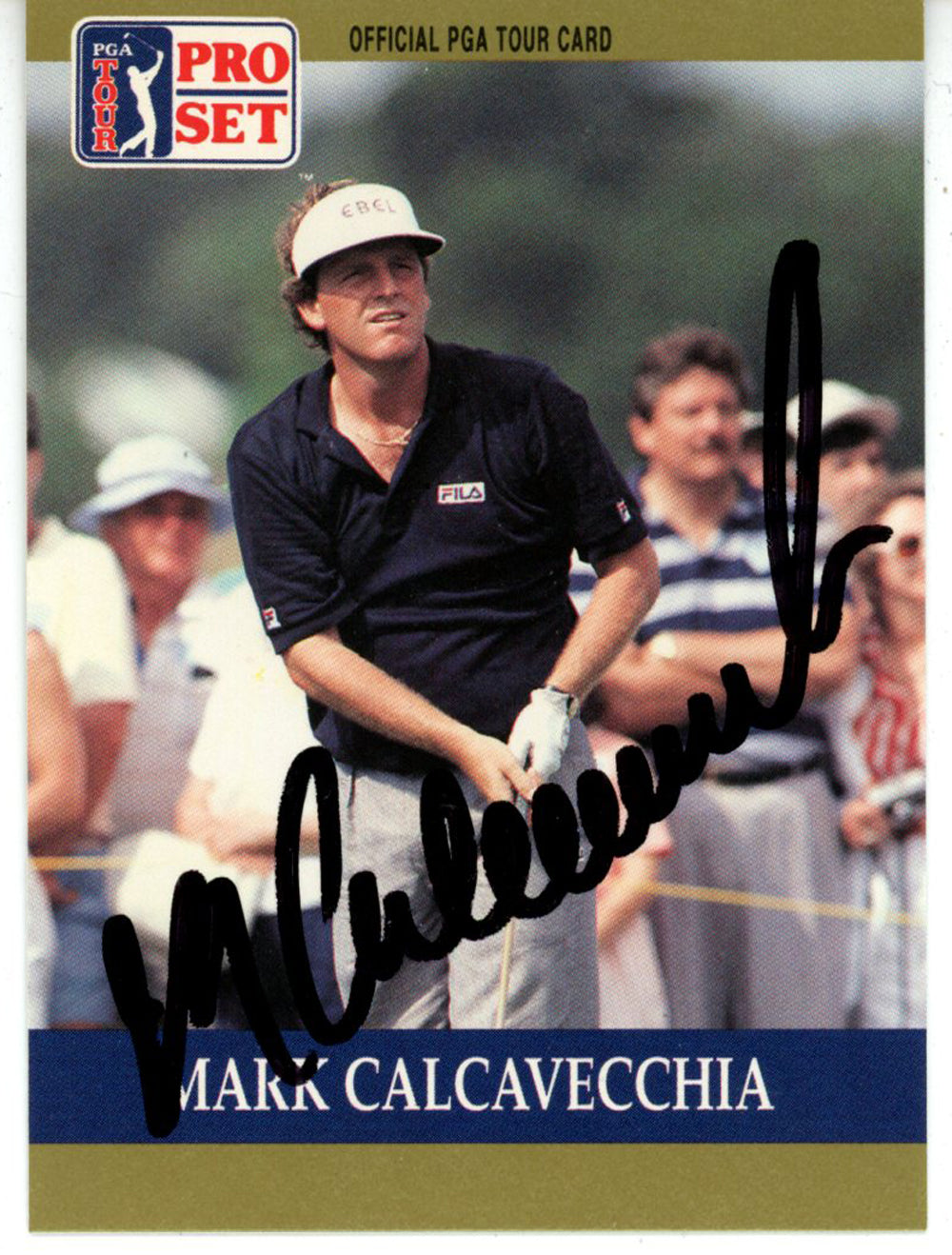 Mark Calcavecchia Pga Signed Card - 1990 Pro Set #31 Beckett Beckett-Powers Sports Memorabilia