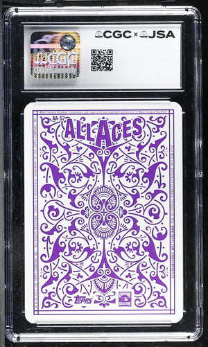 John Smoltz 2023 Topps All Aces Card #AA-52 CGC JSA 10 Auto 10 #6178768012