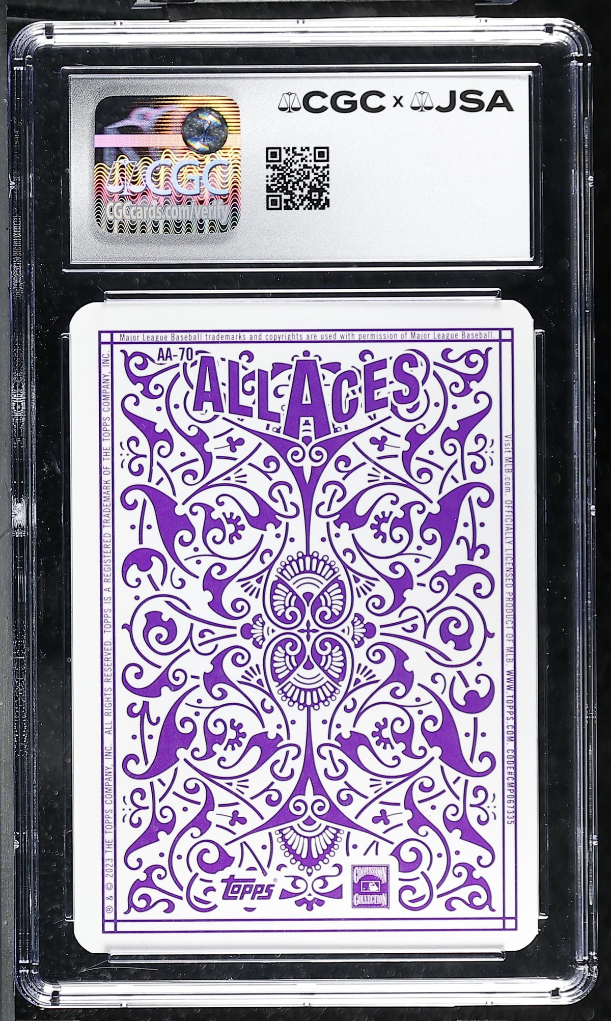 Juan Marichal 2023 Topps All Aces Card #AA-70 CGC JSA 9 Auto 10 #6178768018