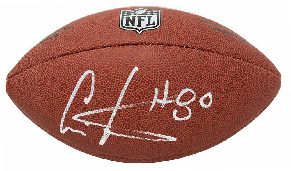 Cris Carter Autographed Wilson Limited Full Size NFL Football-Powers Sports Memorabilia