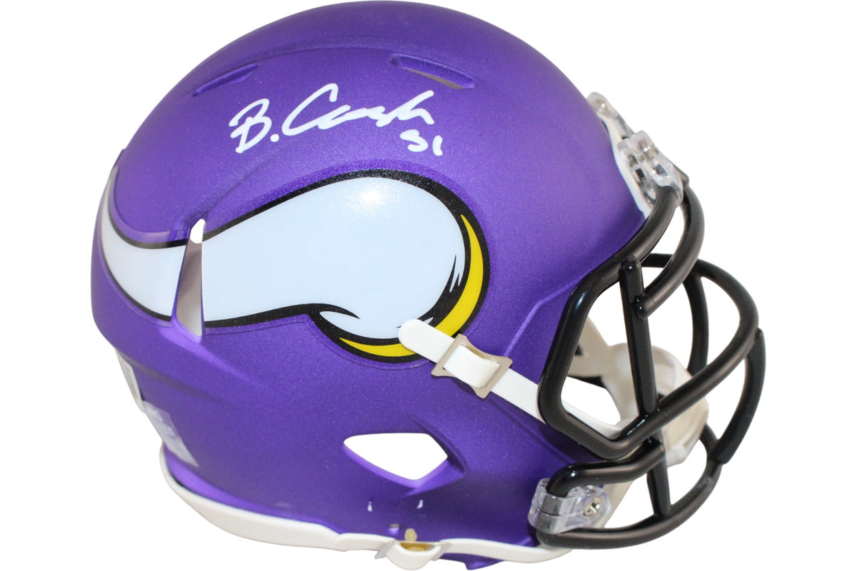 Blake Cashman Signed Minnesota Vikings Mini Helmet – Beckett Witness Authenticated-Powers Sports Memorabilia