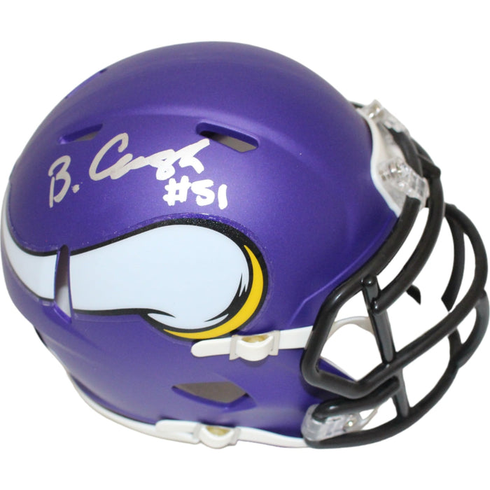 Blake Cashman Signed Minnesota Vikings Mini Helmet – Beckett Authenticated-Powers Sports Memorabilia