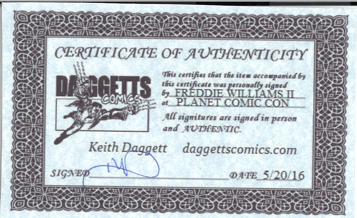 Freddie Williams II Signed Teenage Mutant Ninja Turtles Comic Book Daggetts Comics-Powers Sports Memorabilia