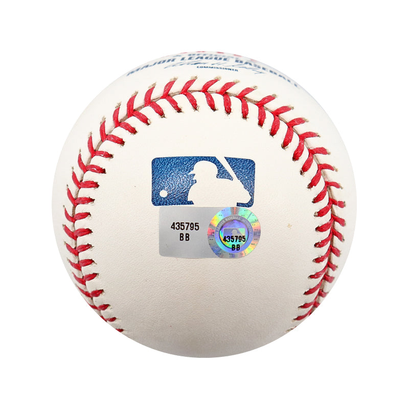 Philip Hughes New York Yankees Signed OMLB Baseball (MLB Holo Steiner COA)-Powers Sports Memorabilia