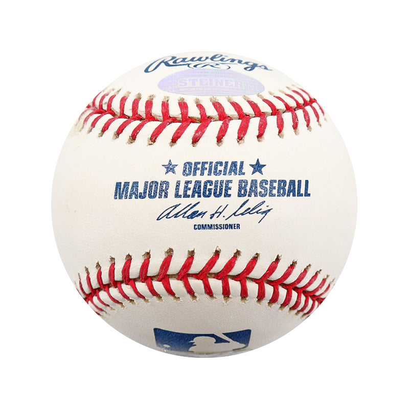 Philip Hughes New York Yankees Signed OMLB Baseball (MLB Holo Steiner COA)-Powers Sports Memorabilia