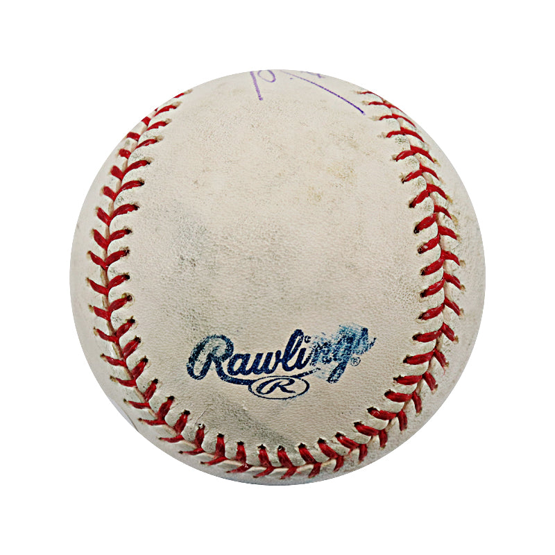 Akinori Iwamura Tampa Bay Rays Signed OMLB Baseball (JSA COA)-Powers Sports Memorabilia