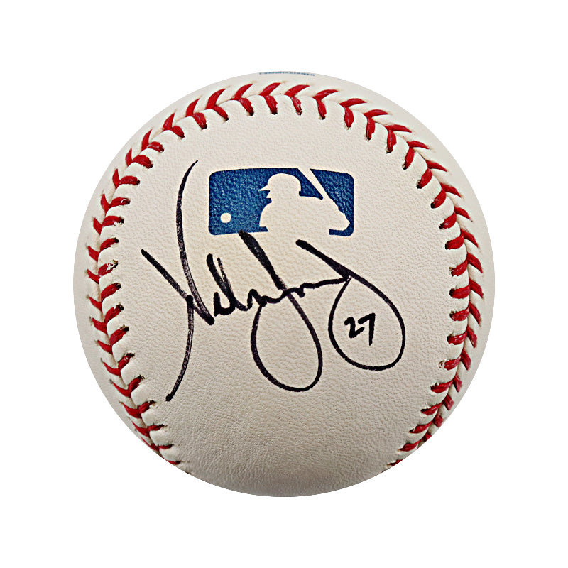 Nelson Figueroa Pirates Mets Astros Signed OMLB Baseball (JSA COA)-Powers Sports Memorabilia
