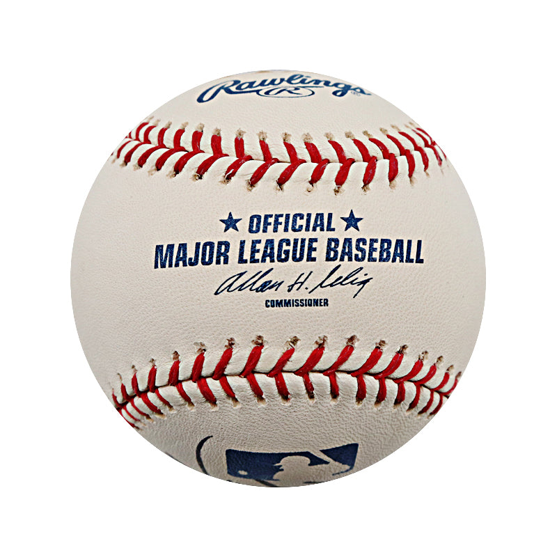 Nelson Figueroa Pirates Mets Astros Signed OMLB Baseball (JSA COA)-Powers Sports Memorabilia