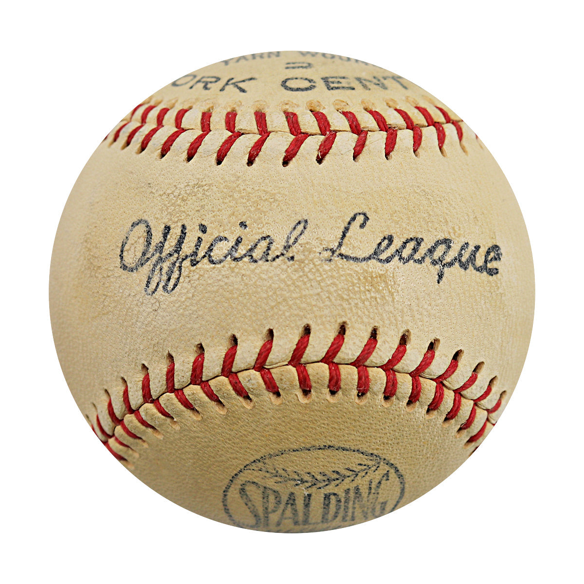 George Specs Toporcer St, Louis Cardinals Signed Spalding Official League Baseball (JSA LOA #ZZ25673)-Powers Sports Memorabilia