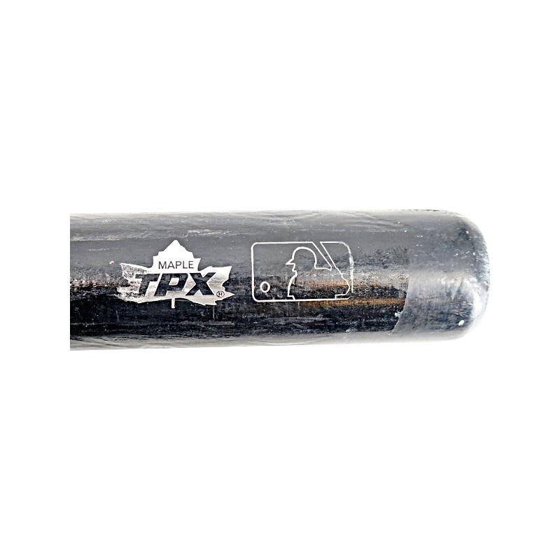 Tony Clark New York Yankees Game Used Cracked Louisville Black C333 Bat (Steiner LOA)-Powers Sports Memorabilia