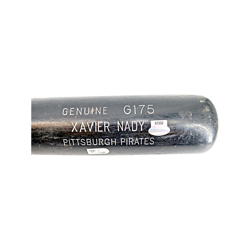 Xavier Nady New York Yankees #22 2008 Game Used Pittsburgh Bat (Broken in 2) (Steiner LOA)-Powers Sports Memorabilia