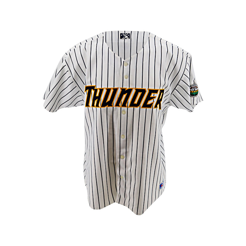Alfredo Aceves Trenton Thunder Signed Multi Inscribed Game Used Jersey (Trenton Thunder LOA & JSA COA)-Powers Sports Memorabilia