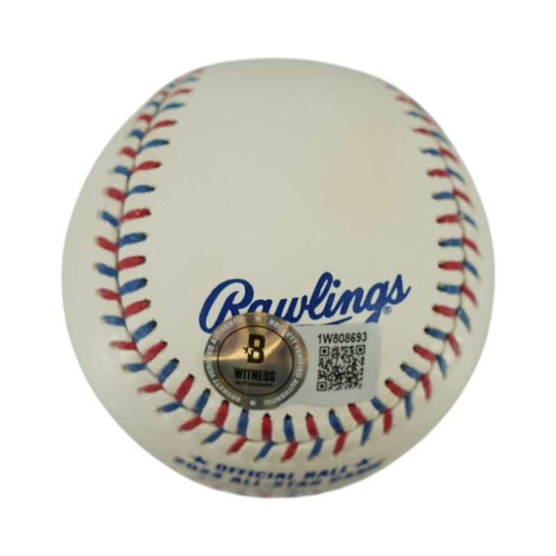 Mason Miller San Diego Padres Signed 2024 MLB All-Star Game Logo Baseball Beckett AUTH-Powers Sports Memorabilia