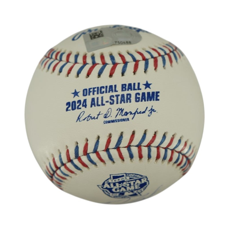 Paul Skenes Pittsburgh Pirates Signed 2024 MLB All-Star Game Logo Baseball MLB AUTH-Powers Sports Memorabilia