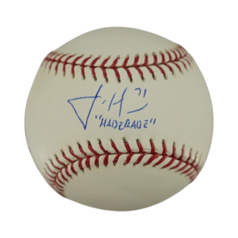 Josh Hader Astros Breweers Signed Inscribed OMLB Baseball Beckett AUTH/USA AUTH-Powers Sports Memorabilia
