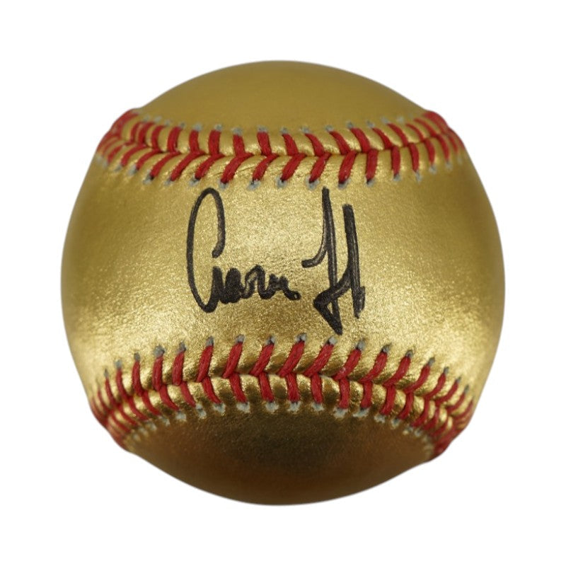 Aaron Judge New York Yankees Signed Gold OLMB Baseball JSA Holo Only-Powers Sports Memorabilia