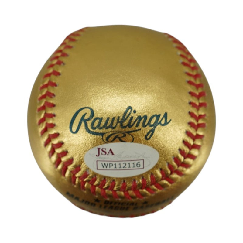 Aaron Judge New York Yankees Signed Gold OLMB Baseball JSA Holo Only-Powers Sports Memorabilia