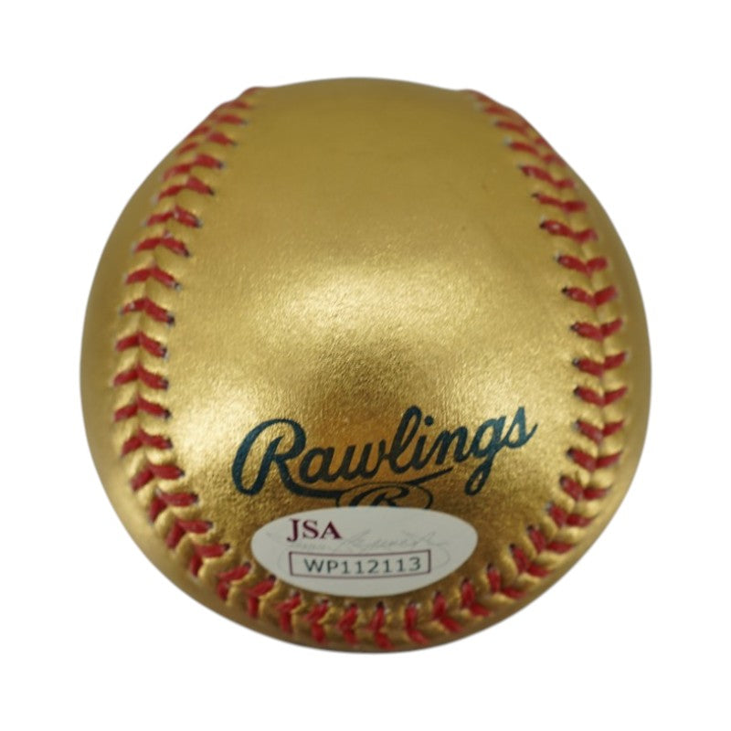 Aaron Judge New York Yankees Signed Gold OLMB Baseball JSA Holo Only-Powers Sports Memorabilia