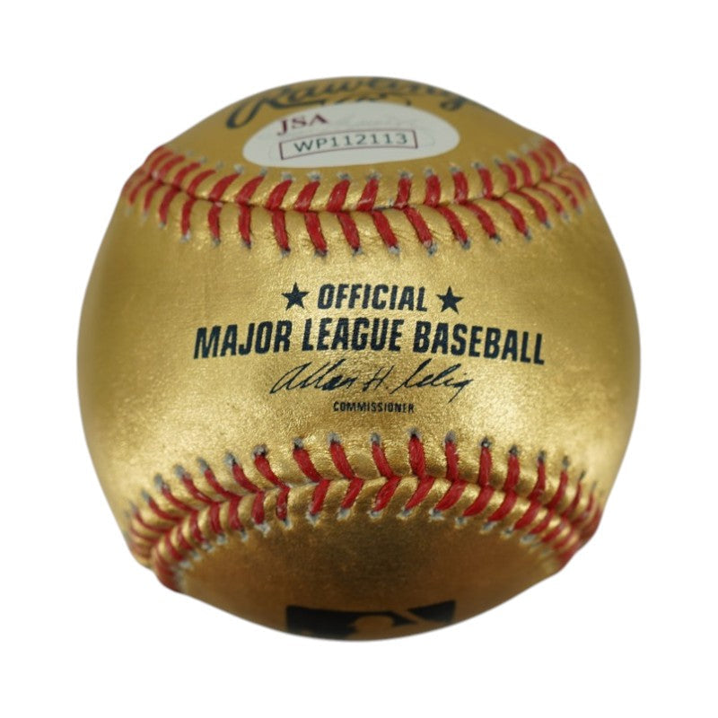 Aaron Judge New York Yankees Signed Gold OLMB Baseball JSA Holo Only-Powers Sports Memorabilia