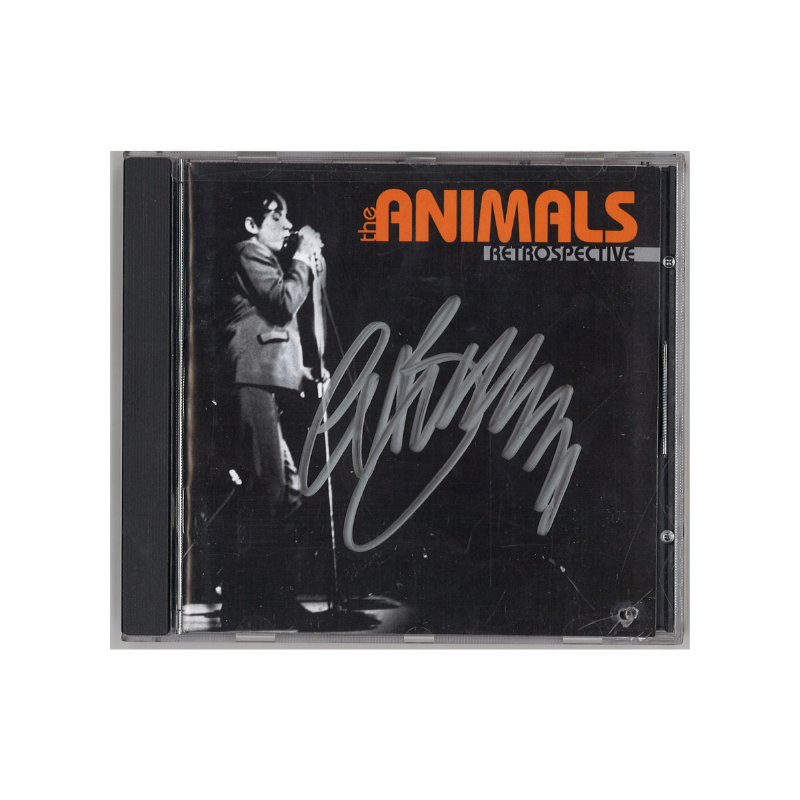 Eric Burdon of The Animals Signed Retrospective CD