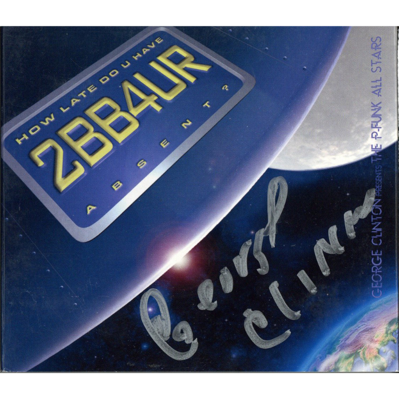 George Clinton Signed The Punk All-Stars CD-Powers Sports Memorabilia