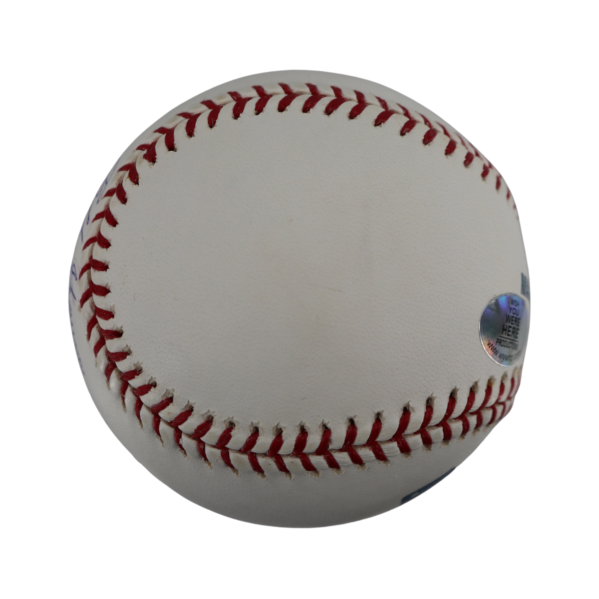 Bobby Thomson Giants Signed Inscribed OMLB Baseball Wish You Were Here Auth-Powers Sports Memorabilia