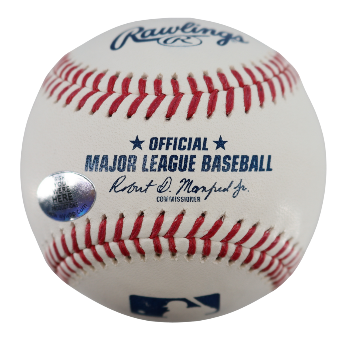 Al Leiter Mets Signed OMLB Baseball Wish You Were Here Auth 1-Powers Sports Memorabilia