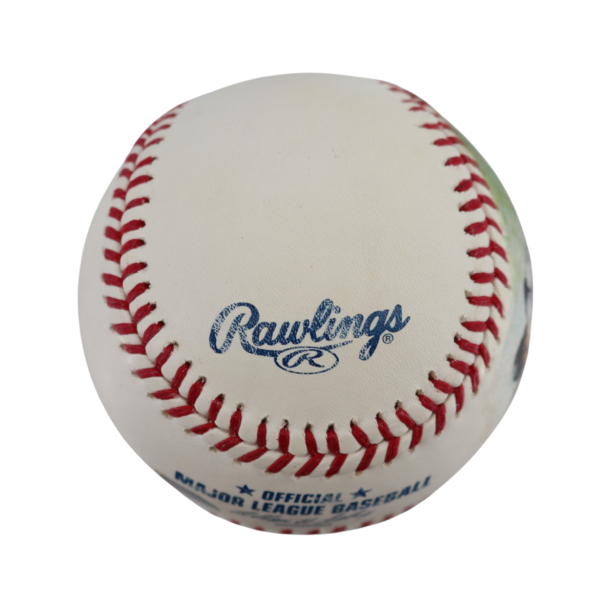 Don Larsen Yankees Signed Inscribed OMLB Baseball Painted WYWH Auth-Powers Sports Memorabilia
