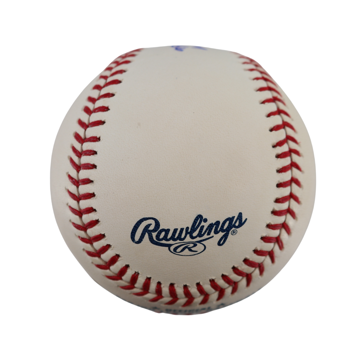 Don Larsen Yankees Signed Inscribed OMLB Baseball Wish You Were Here Auth (4)-Powers Sports Memorabilia