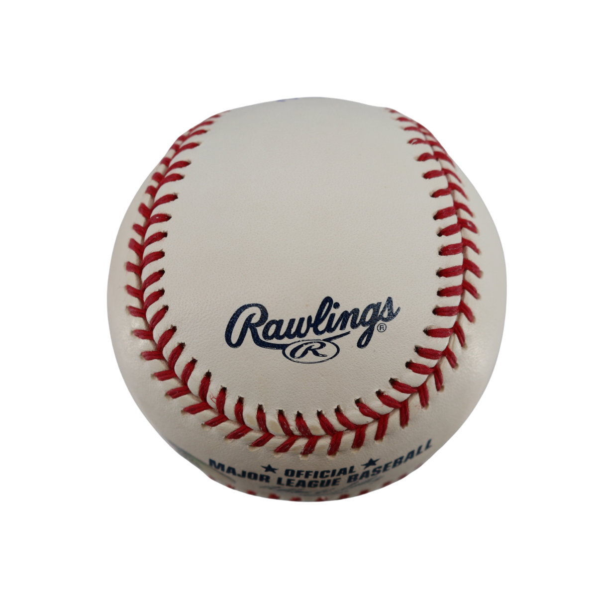 Don Larsen Yankees Signed Inscribed OMLB Baseball Wish You Were Here Auth (6)-Powers Sports Memorabilia