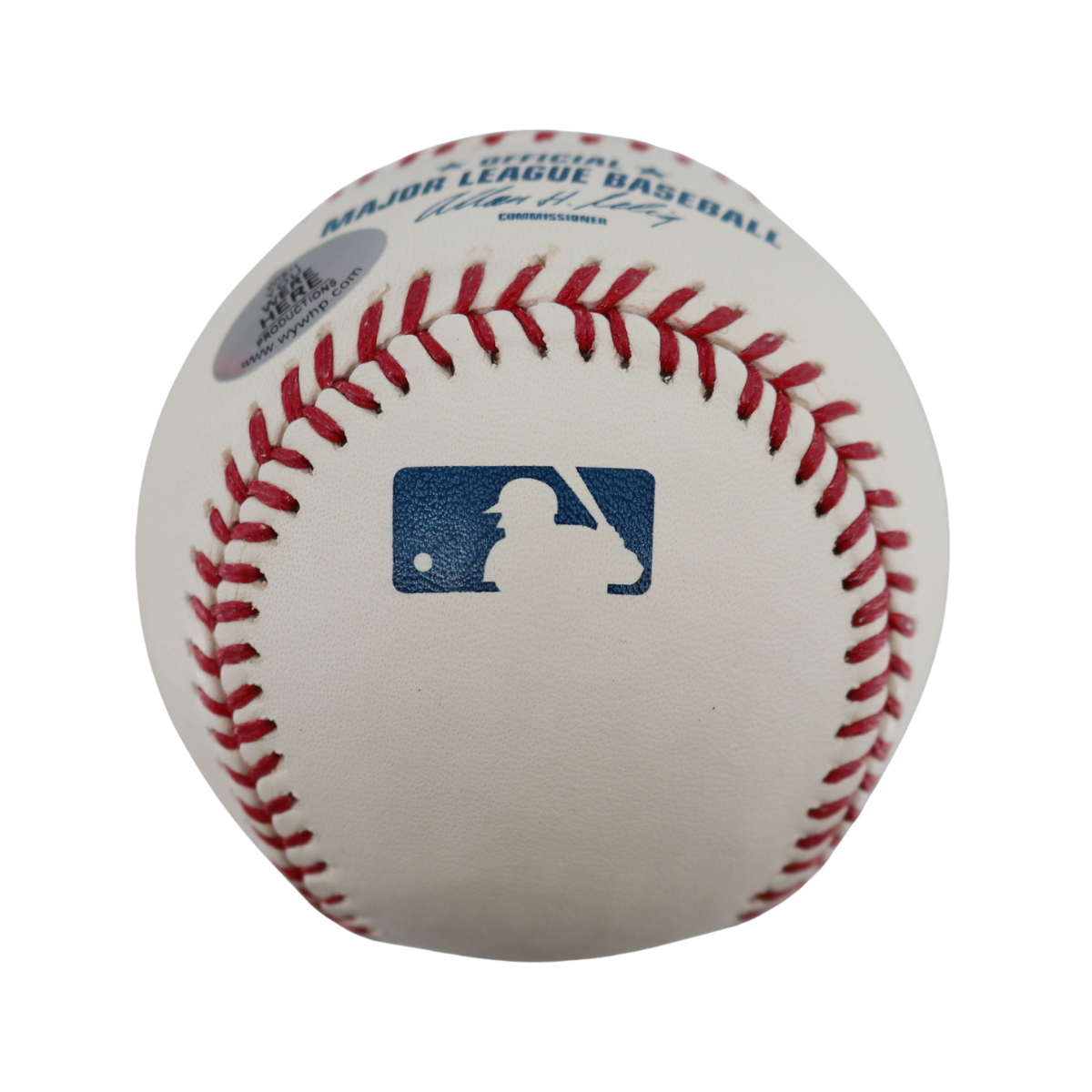 Don Larsen Yankees Signed Inscribed OMLB Baseball Wish You Were Here Auth (7)-Powers Sports Memorabilia