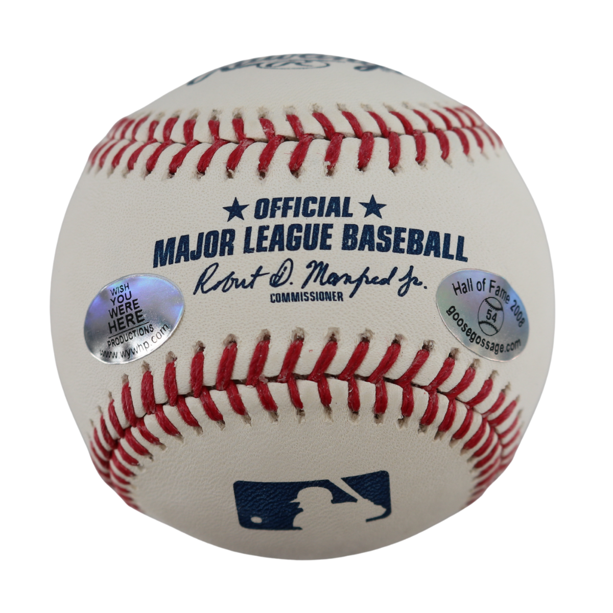 Goose Gossage Yankees Signed Inscribed OMLB Baseball Wish You Were Here Auth 2-Powers Sports Memorabilia