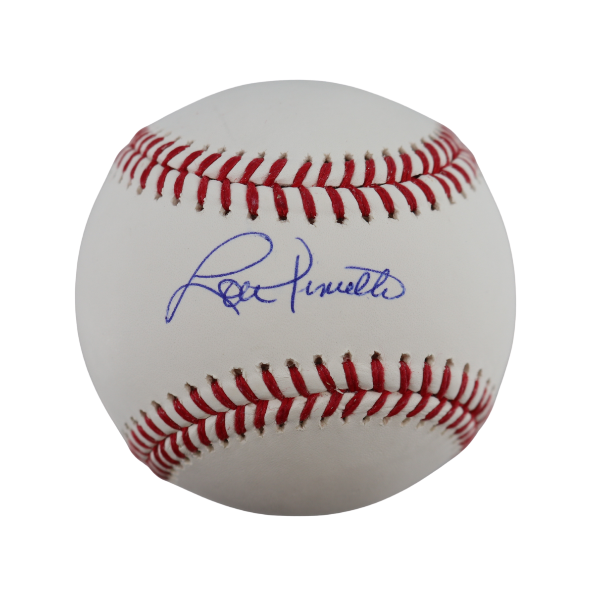 Lou Piniella Yankees Signed OMLB Baseball Wish You Were Here Auth-Powers Sports Memorabilia
