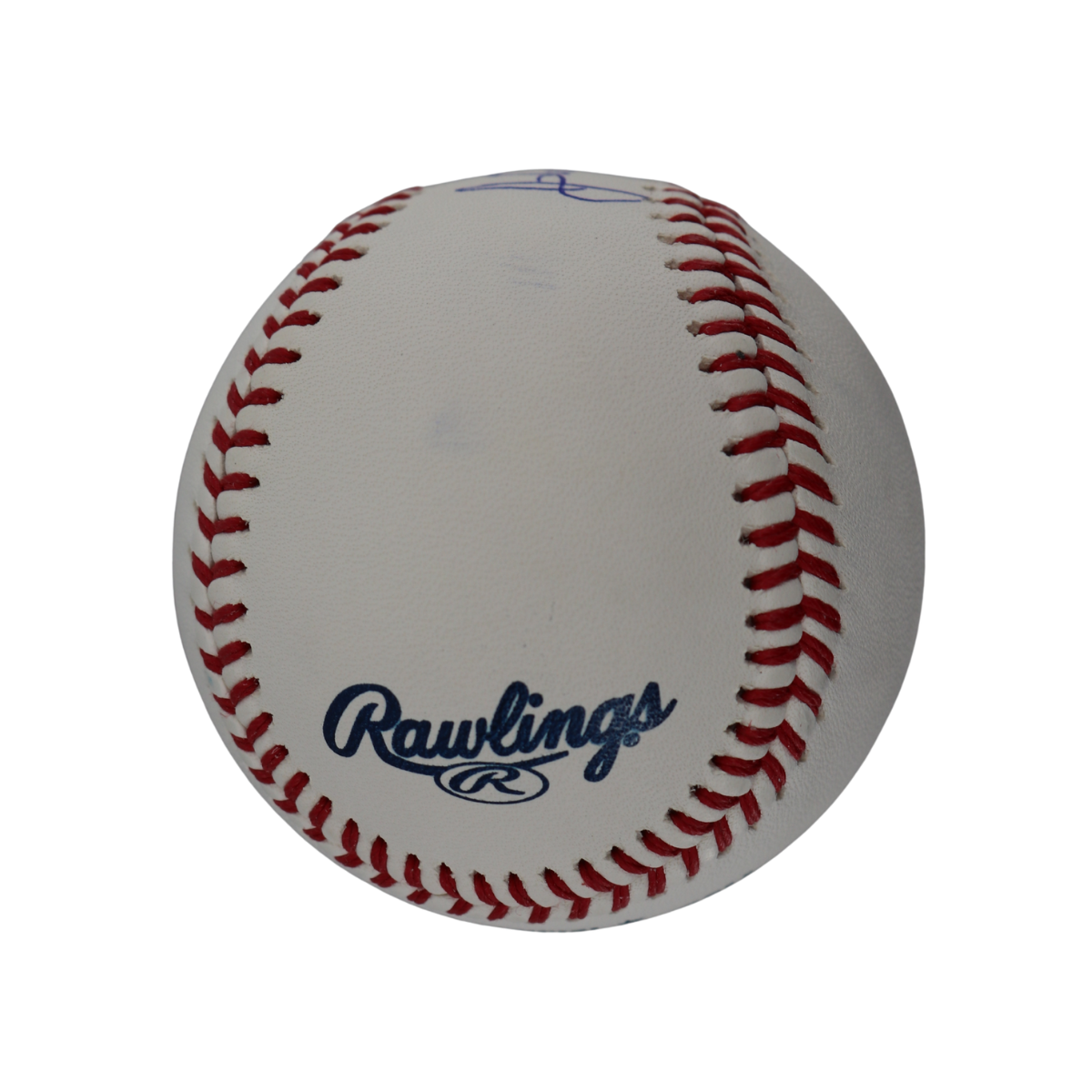 Johan Santana Mets Signed Inscribed OMLB Baseball Wish You Were Here Auth