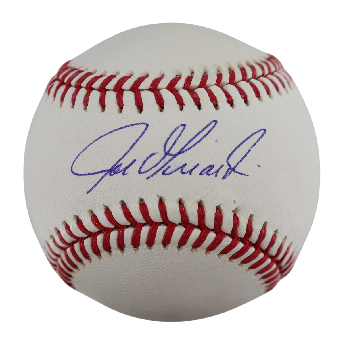 Joe Girardi Yankees Signed OMLB Baseball Wish You Were Here Auth-Powers Sports Memorabilia