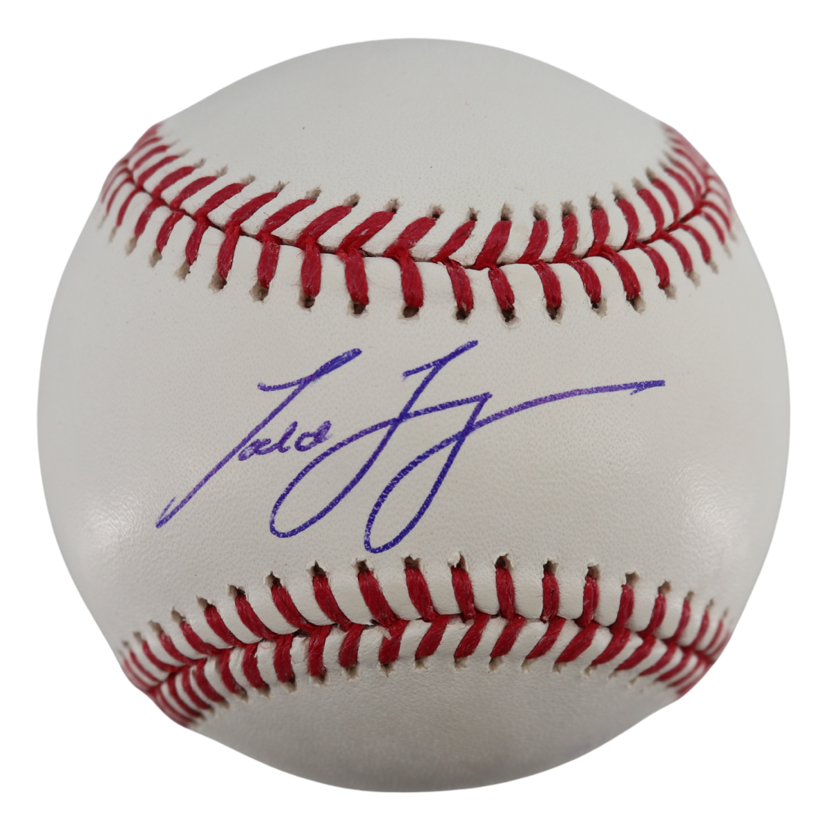 Todd Frazier Cincinnati Reds Signed OMLB Baseball Wish You Were Here Auth-Powers Sports Memorabilia