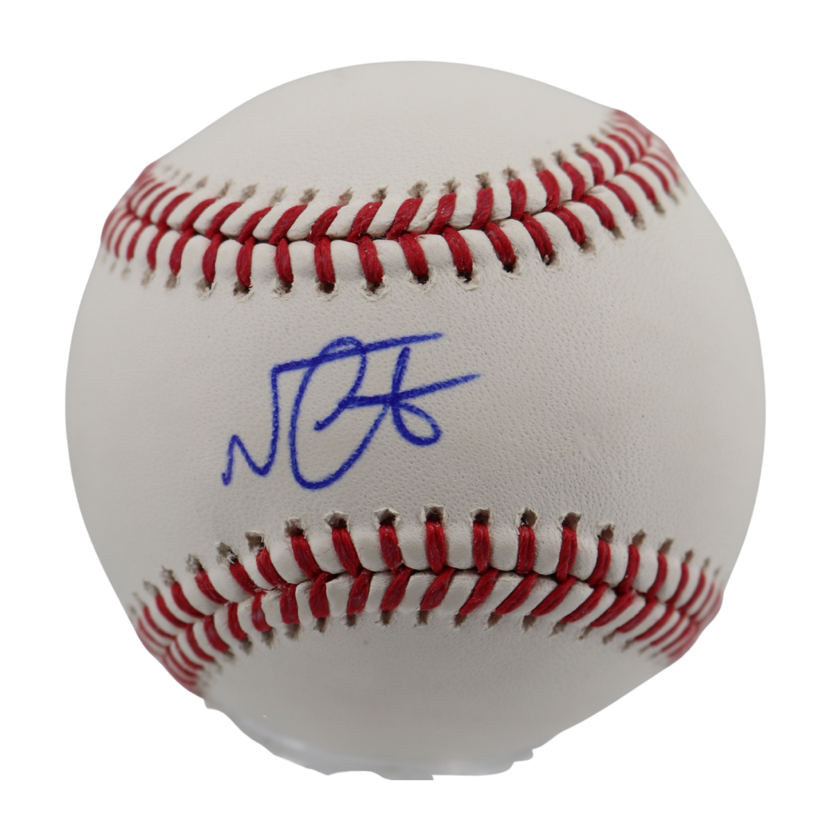 Nestor Cortes Yankees Signed OMLB Baseball Wish You Were Here Auth 3-Powers Sports Memorabilia