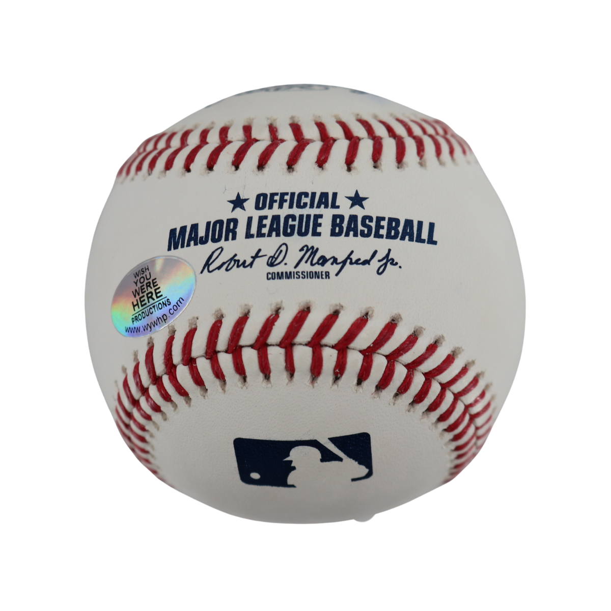 Nestor Cortes Yankees Signed OMLB Baseball Wish You Were Here Auth 3-Powers Sports Memorabilia