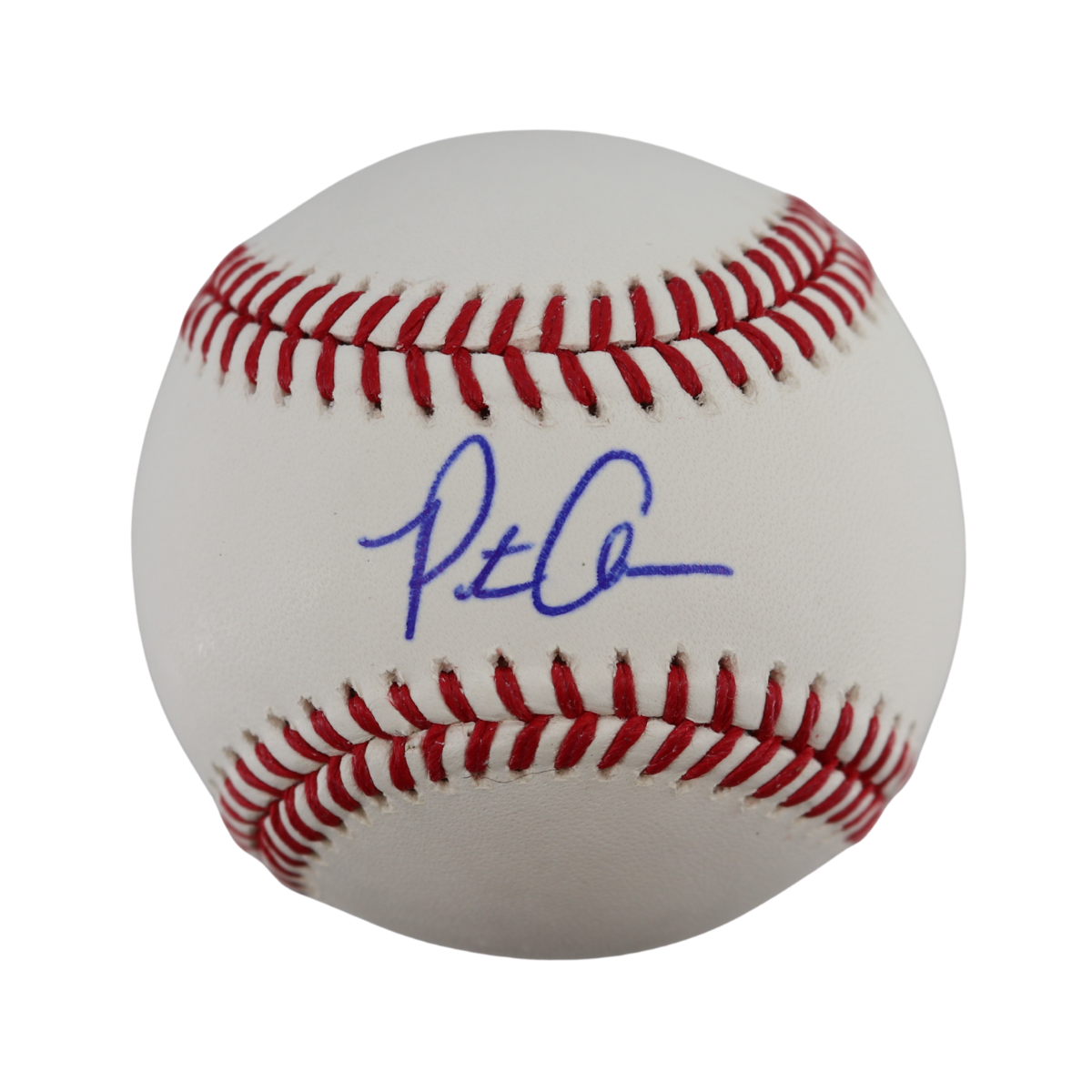 Pete Alonso Mets Signed OMLB Baseball Wish You Were Here & Fanatics Auth 2